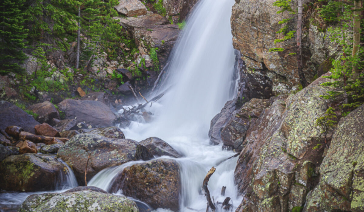 Then and Now: Alberta Falls