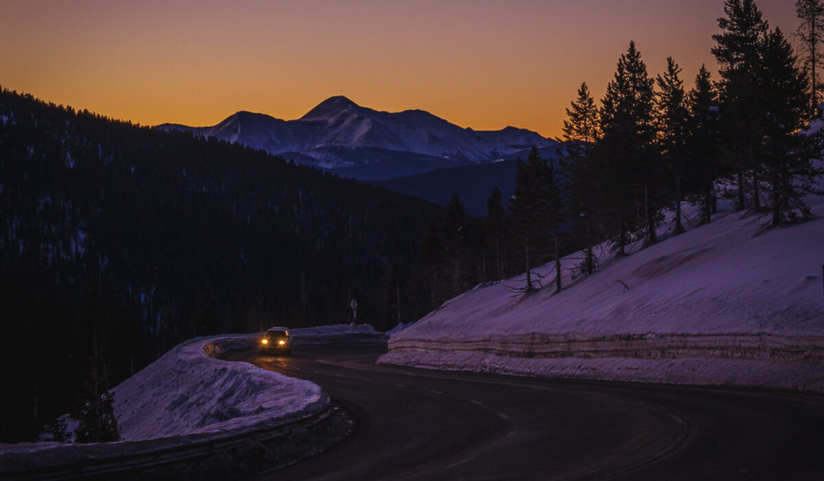 Salida, Colorado in Winter